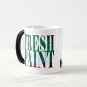 Mug Magique Boue de peinture fraîche (Devant gauche)