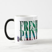 Mug Magique Boue de peinture fraîche (Gauche)