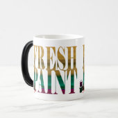 Mug Magique Boue de peinture fraîche (Devant gauche)