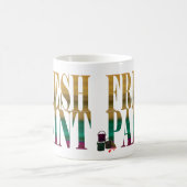Mug Magique Boue de peinture fraîche (Centre)