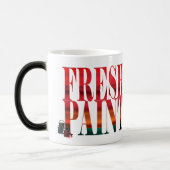 Mug Magique Boue de peinture fraîche (Gauche)