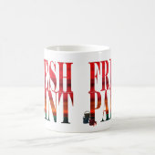 Mug Magique Boue de peinture fraîche (Centre)