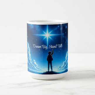 Mug Magique Boug Ciel Nocturne Motivationnel - Rêver Gros, Sta