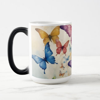 Mug Magique Boug papillon vibrant : Ajouter une touche de natu