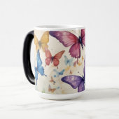 Mug Magique Boug papillon vibrant : Ajouter une touche de natu (Devant gauche)