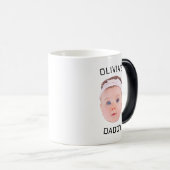Mug Magique Boug Visage Personnalisé, Boug Baby Personnalisé, (Devant droit)