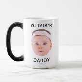 Mug Magique Boug Visage Personnalisé, Boug Baby Personnalisé, (Gauche)