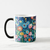 Mug Magique Bouge botanique colorée (Gauche)