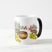 Mug Magique Bougies de Kwanzaa - (Devant droit)