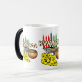 Mug Magique Bougies de Kwanzaa - (Devant gauche)