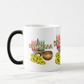 Mug Magique Bougies de Kwanzaa - (Gauche)