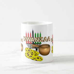 Mug Magique Bougies de Kwanzaa -