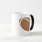 Mug Magique Boule de rugby (Devant droit)