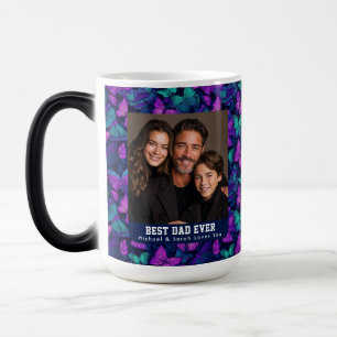 Mug Magique Bouquet de camouflage de papillon côtier Nouveau p