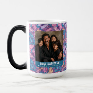 Mug Magique Bouquet de camouflage papillon unique pour chien d
