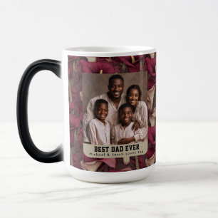 Mug Magique Bouquet de lys calla Boho personnalisé pour la fêt