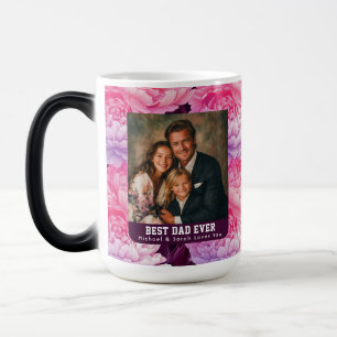 Mug Magique Bouquet de pivoines artistiques pour la fête de be