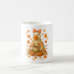 Mug Magique Bow Goose Coquette avec couverture café Vibes auto