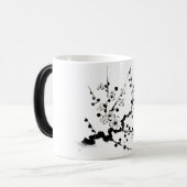 Mug Magique Branche de fleurs de cerisier (Devant gauche)