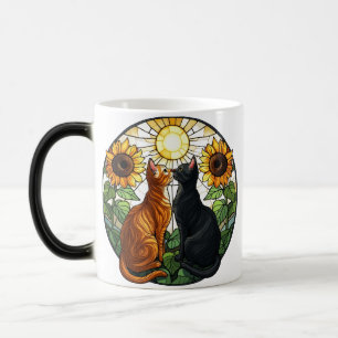 Mug Magique Brisser Chat Vitrail