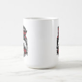 Mug Magique Buffalo Plaid Skull Couple Muple (Centre)
