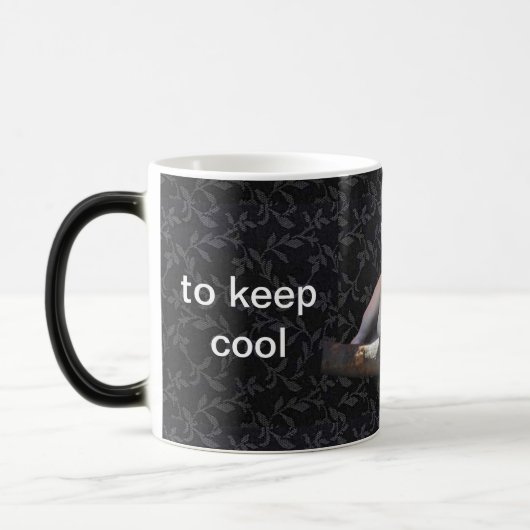 Mug Magique Bulldogen Becher (Gauche)