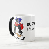 Mug Magique BURRRR ! Il fait froid ! (Devant gauche)