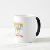 Mug Magique Cadeau Camper | Sentiers De Randonnée Et Tails De  (Devant droit)