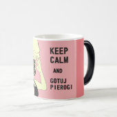 Mug Magique Cadeau d'anniversaire polonais pour ami (Devant droit)