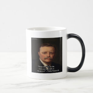 Mug Magique Cadeau de citation de sagesse "Pieds sur terre" de