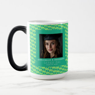 Mug Magique Cadeau de fin d'études à motif hexagonal gras