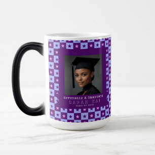 Mug Magique Cadeau de fin d'études d'impression carrée mignon