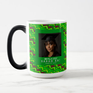 Mug Magique Cadeau de fin d'études garçons motif zigzag classi