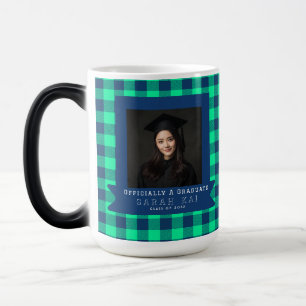 Mug Magique Cadeau de fin d'études maman élégant à motif carre