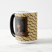 Mug Magique Cadeau de photo d'impression abstraite classique (Devant gauche)