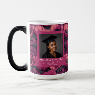 Mug Magique Cadeau de remise de diplôme maman motif anémones a