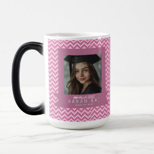 Mug Magique Cadeau de remise de diplôme pour mari au motif géo