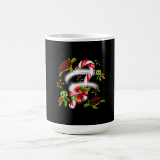 Mug Magique Cadeau de tortue | Turtle Candy Sweet Christmas