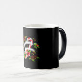 Mug Magique Cadeau de tortue | Turtle Candy Sweet Christmas (Devant droit)