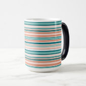 Mug Magique Cadeau d'impression à rayures classiques pour lui  (Devant droit)