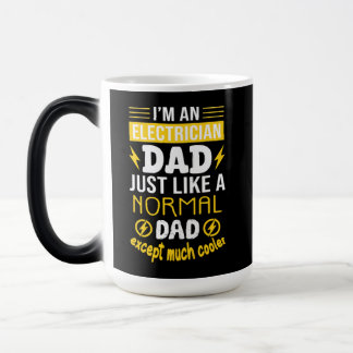 Mug Magique Cadeau drôle pour papa électricien