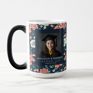 Mug Magique Cadeau Fleur Rose Belle Pour Lui Diplômé