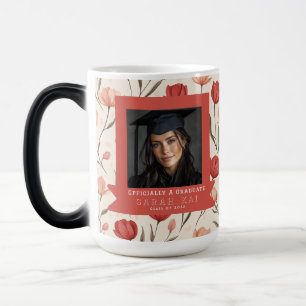 Mug Magique Cadeau Floral Tulipe Classique Pour Diplômé