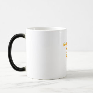 Mug Magique Cadeau mariage Nous Sommes Dorés Ensemble 50 Ans