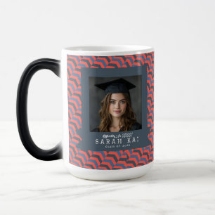 Mug Magique Cadeau photo élégant à motif chevron