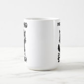 Mug Magique Cadeau pour amateur de chat drôle avant tout (Centre)