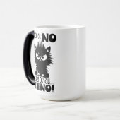 Mug Magique Cadeau pour amateur de chat drôle avant tout (Devant gauche)