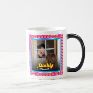 Mug Magique Cadeau pour papa - Fête des pères photo personnali