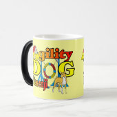 Mug Magique Cadeaux d'agilité Basenji (Devant gauche)