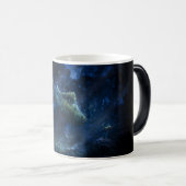 Mug Magique Cadeaux drôles sous-marins de la scène | (Devant droit)